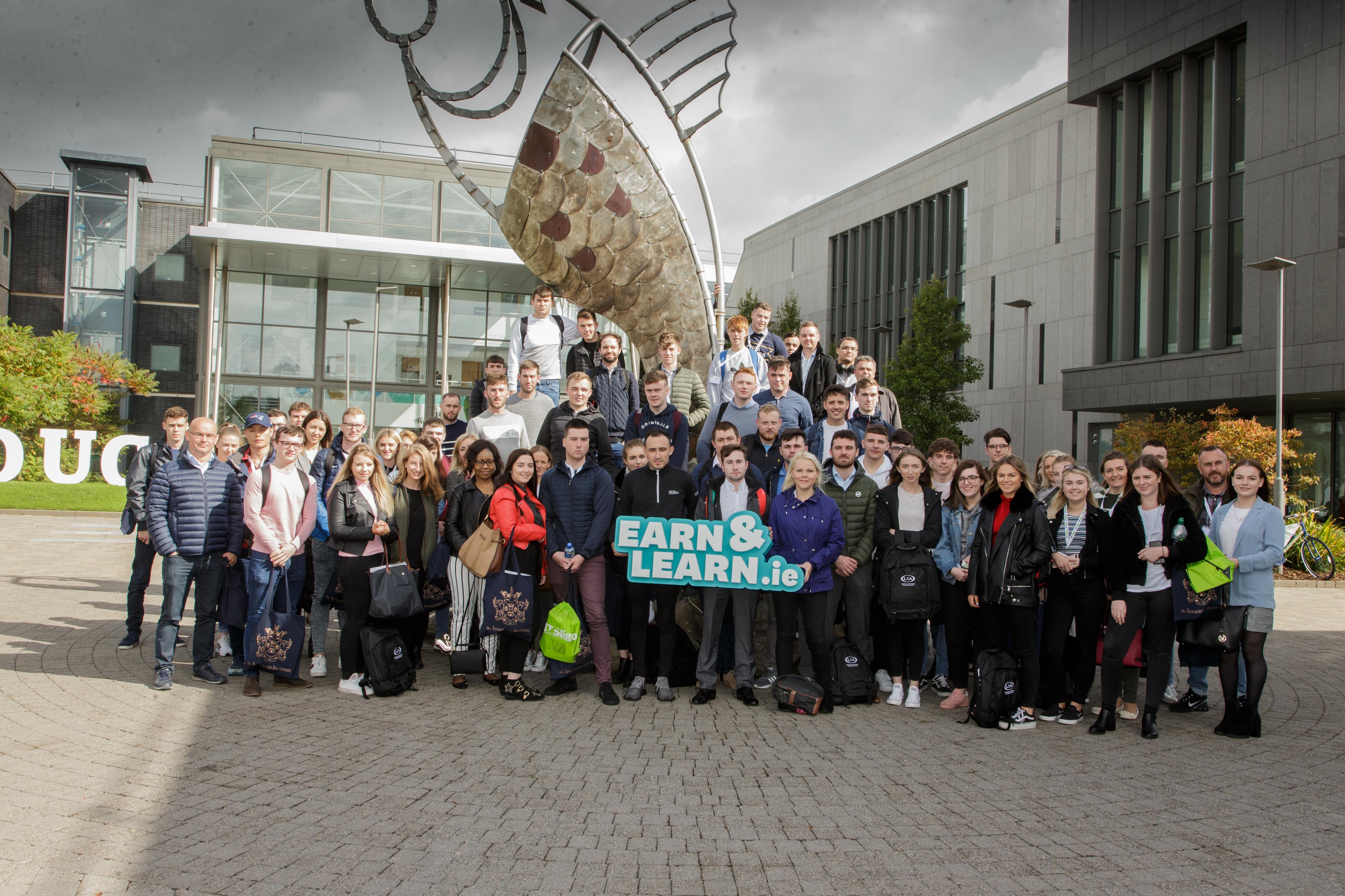 Insurance Institute Apprentices at IT Sligo